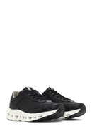 Derimod Studio Erkek Siyah Bağcıklı Kalın Tabanlı Sneaker | Derimod