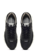 Derimod Studio Erkek Siyah Bağcıklı Kalın Tabanlı Sneaker | Derimod