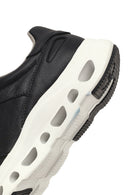 Derimod Studio Erkek Siyah Bağcıklı Kalın Tabanlı Sneaker | Derimod