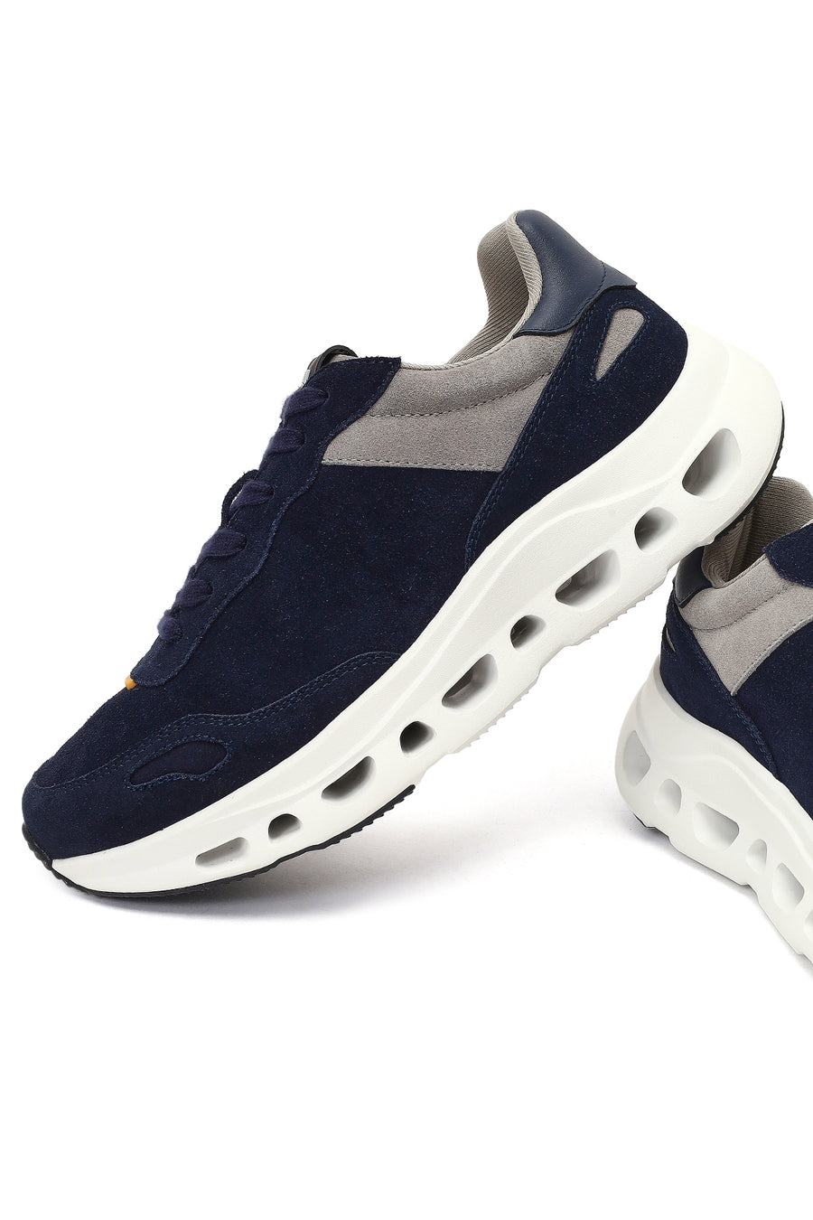Derimod Studio Erkek Lacivert Bağcıklı Kalın Tabanlı Sneaker