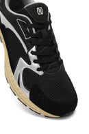 Derimod Studio Erkek Siyah Bağcıklı Kalın Tabanlı Sneaker | Derimod