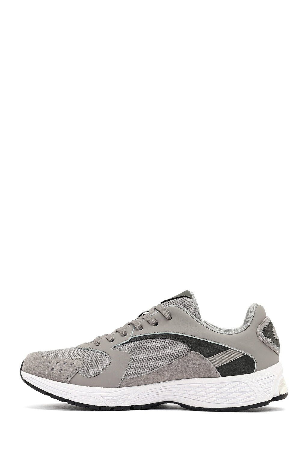 Derimod Studio Erkek Gri Bağcıklı Kalın Tabanlı Sneaker