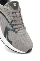 Derimod Studio Erkek Gri Bağcıklı Kalın Tabanlı Sneaker | Derimod