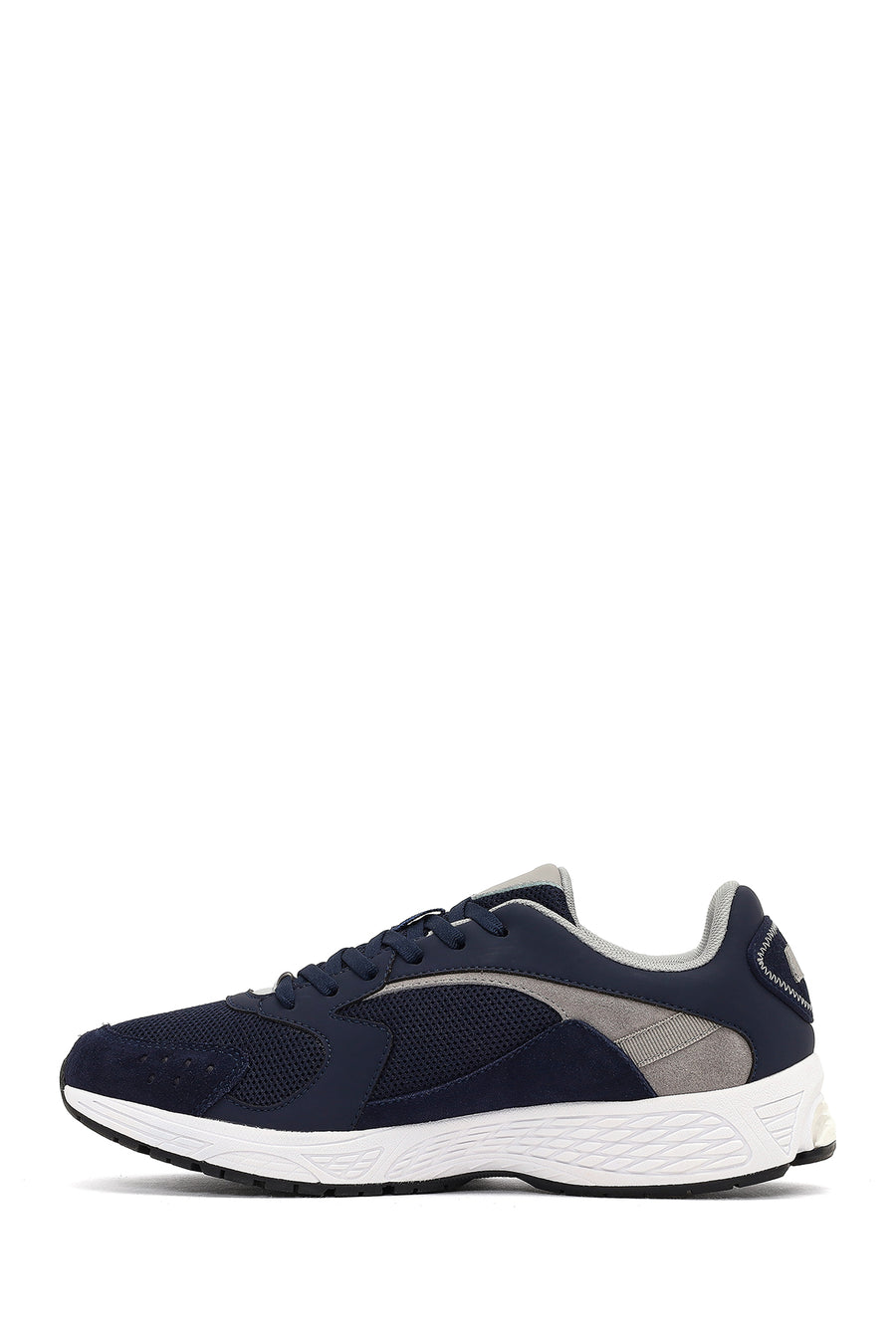 Derimod Studio Erkek Lacivert Bağcıklı Kalın Tabanlı Sneaker