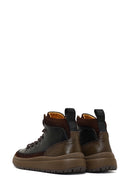 Erkek Yeşil Bağcıklı Kalın Tabanlı Deri Spor Bot | Derimod