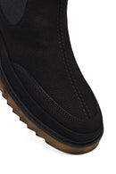 Erkek Siyah Nubuk Deri Chelsea Bot | Derimod