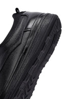 Erkek Siyah Bağcıklı Deri Casual Ayakkabı | Derimod