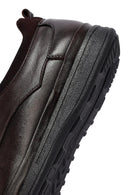 Erkek Kahverengi Bağcıklı Deri Casual Ayakkabı | Derimod