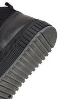 Erkek Siyah Bağcıklı Nubuk Deri Spor Bot | Derimod