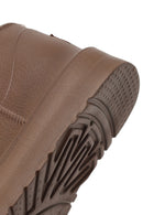 Kadın Kahverengi Kürklü Teddy Bot | Derimod