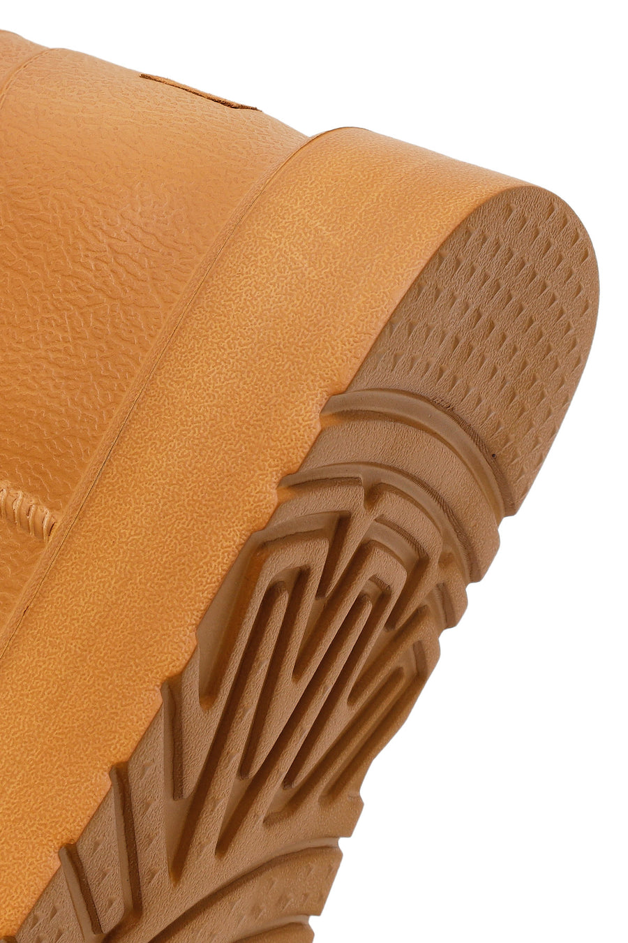 Women's Tan Fur-Lined Teddy Boots