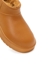 Kadın Taba Kürklü Teddy Bot | Derimod