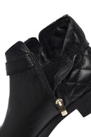 Kadın Siyah Fermuarlı Tokalı Bot | Derimod