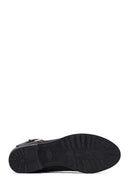 Kadın Siyah Fermuarlı Tokalı Bot | Derimod