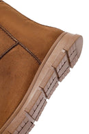 Kadın Taba Fermuarlı Süet Teddy Bot | Derimod