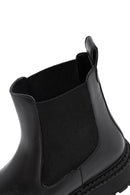 Kadın Siyah Kalın Tabanlı Chelsea Bot | Derimod