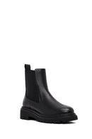 Kadın Siyah Kalın Tabanlı Chelsea Bot | Derimod