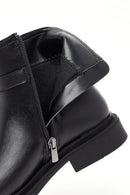 Kadın Siyah Fermuarlı Tokalı Bot | Derimod