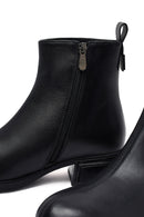 Kadın Siyah Fermuarlı Bot | Derimod