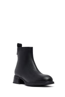 Kadın Siyah Fermuarlı Bot | Derimod