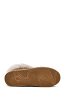 Kadın Taba Kalın Tabanlı Süet Teddy Bot | Derimod