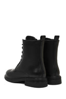 Kadın Siyah Fermuarlı Postal Bot | Derimod