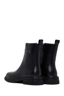 Kadın Siyah Fermuarlı Bot | Derimod