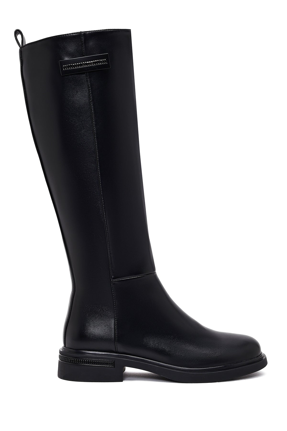 Kadın Siyah Fermuarlı Çizme 25WFE494918 | Derimod