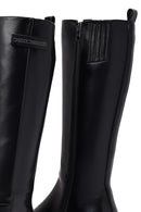Kadın Siyah Fermuarlı Çizme | Derimod