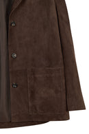 Gloria Kadın Kahverengi Oversize Süet Deri Ceket | Derimod