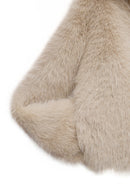 Dallas Kadın Kahverengi Gömlek Yaka Teddy Mont | Derimod