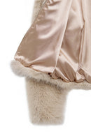 Dallas Kadın Kahverengi Gömlek Yaka Teddy Mont | Derimod