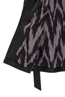 Scarlet Kadın Siyah Kürk Yaka Deri Mont | Derimod