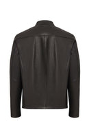 Insignia Erkek Siyah Hakim Yaka Deri Mont | Derimod