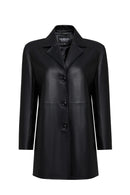 Emma Kadın Siyah Deri Kaban | Derimod