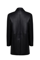 Emma Kadın Siyah Deri Kaban | Derimod