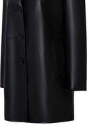 Emma Kadın Siyah Deri Kaban | Derimod