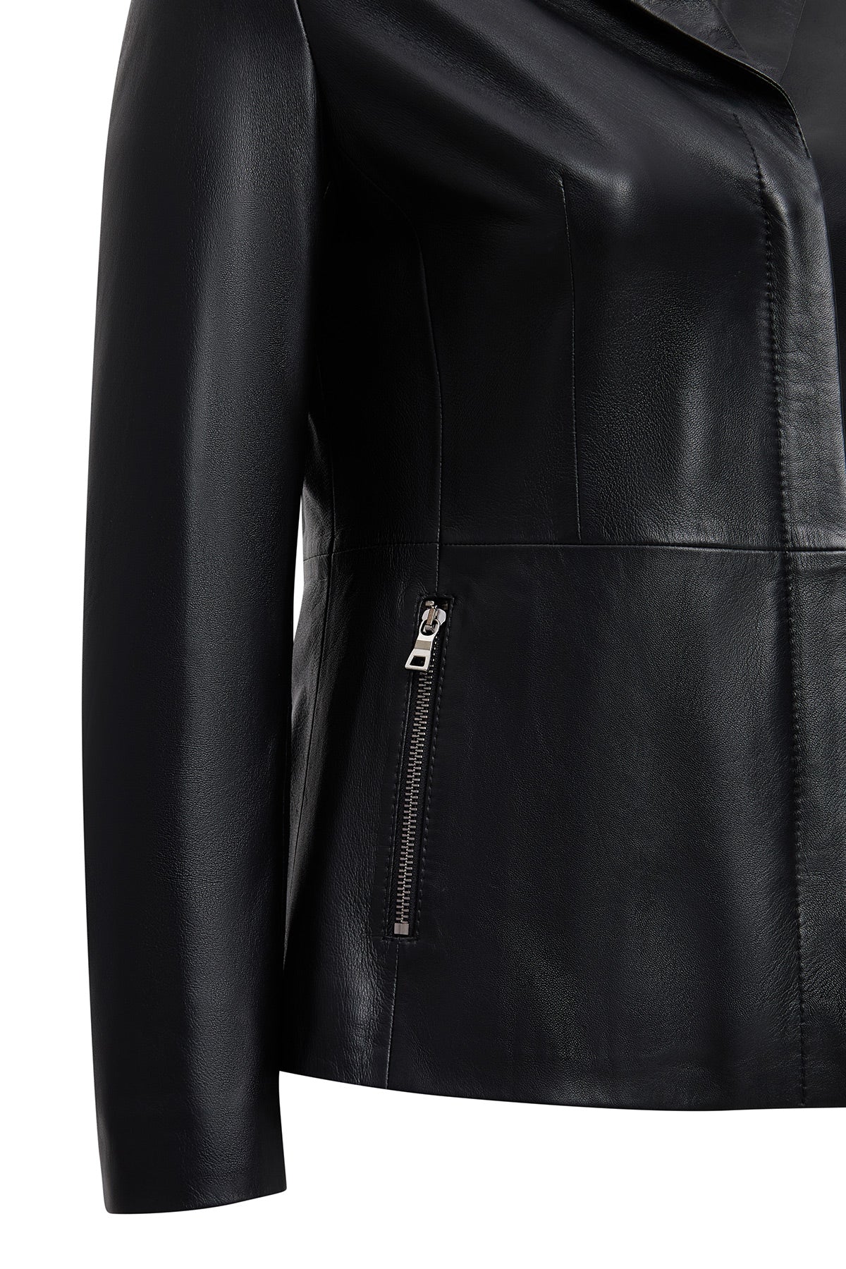 Helen Kadın Siyah Deri Ceket