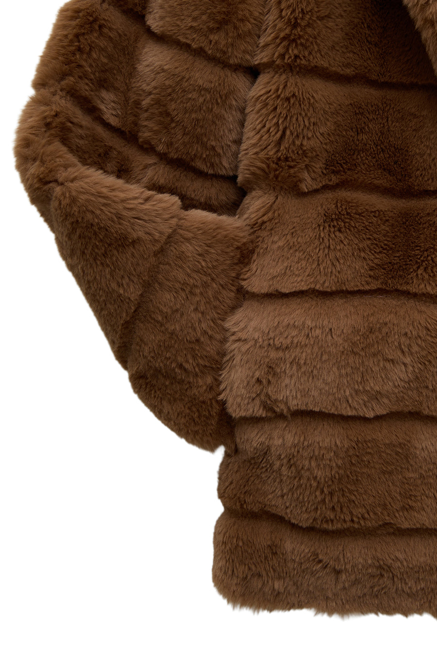 Vienna Kadın Hardal Kapüşonlu Teddy Mont