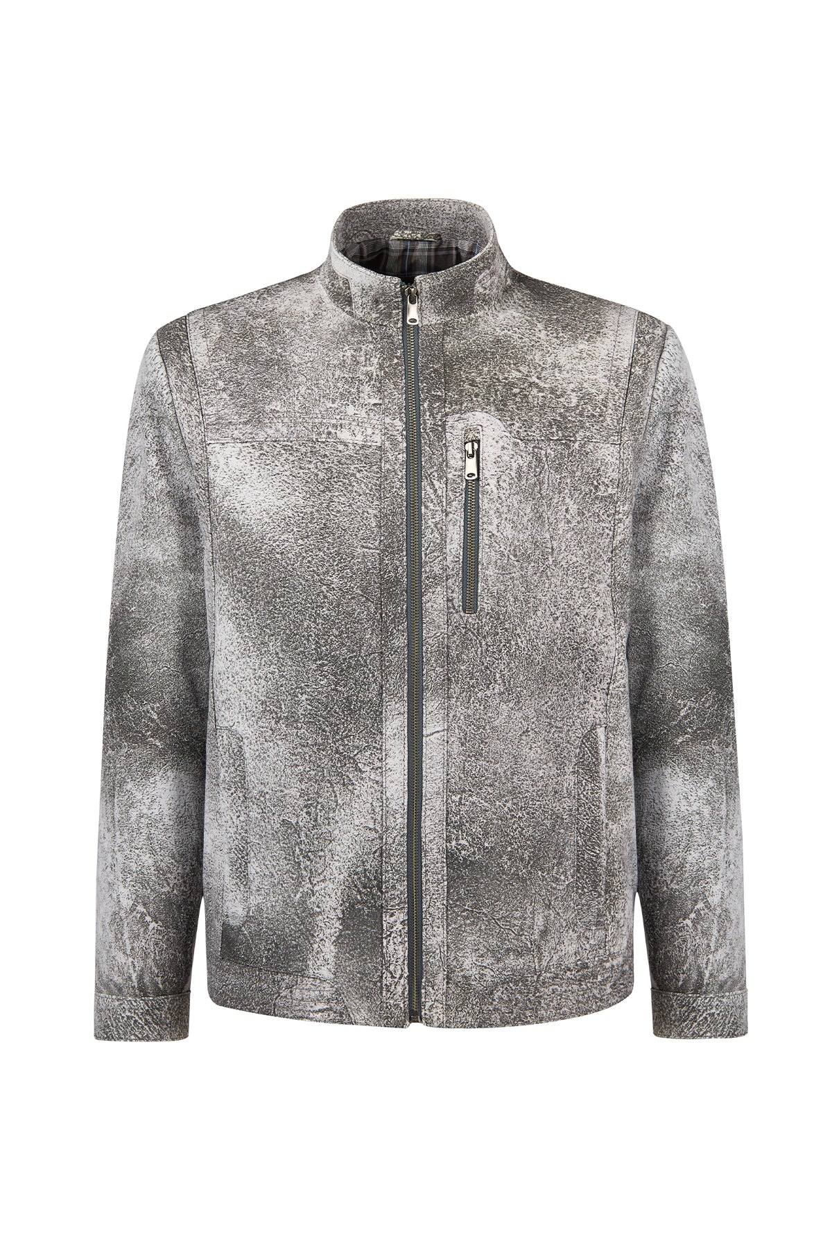 Oscar Erkek Siyah Nubuk Deri Spor Ceket 25WGE64332Z | Derimod