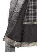 Oscar Erkek Siyah Nubuk Deri Spor Ceket | Derimod