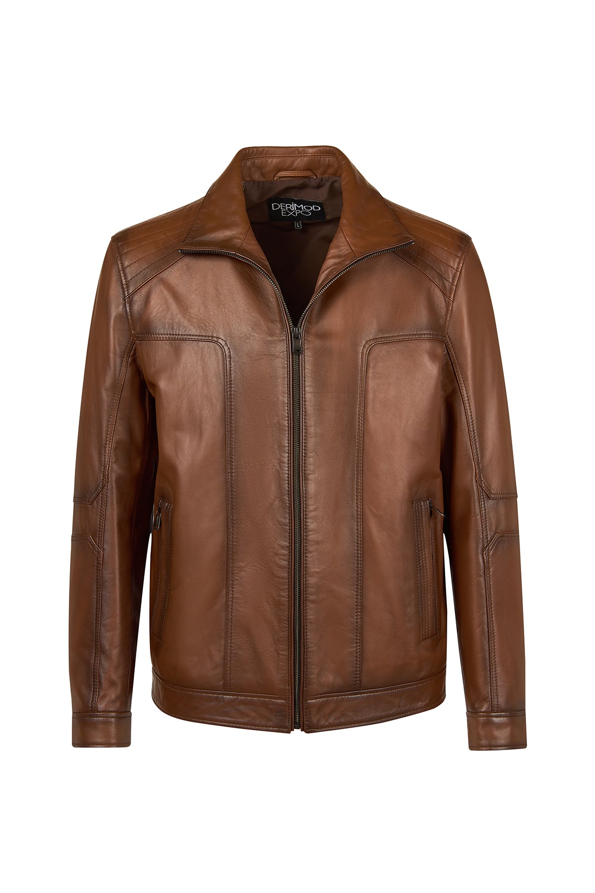 Alfred Erkek Tarçın Deri Mont 25WGE65791M | Derimod