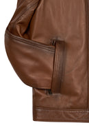 Alfred Erkek Tarçın Deri Mont | Derimod