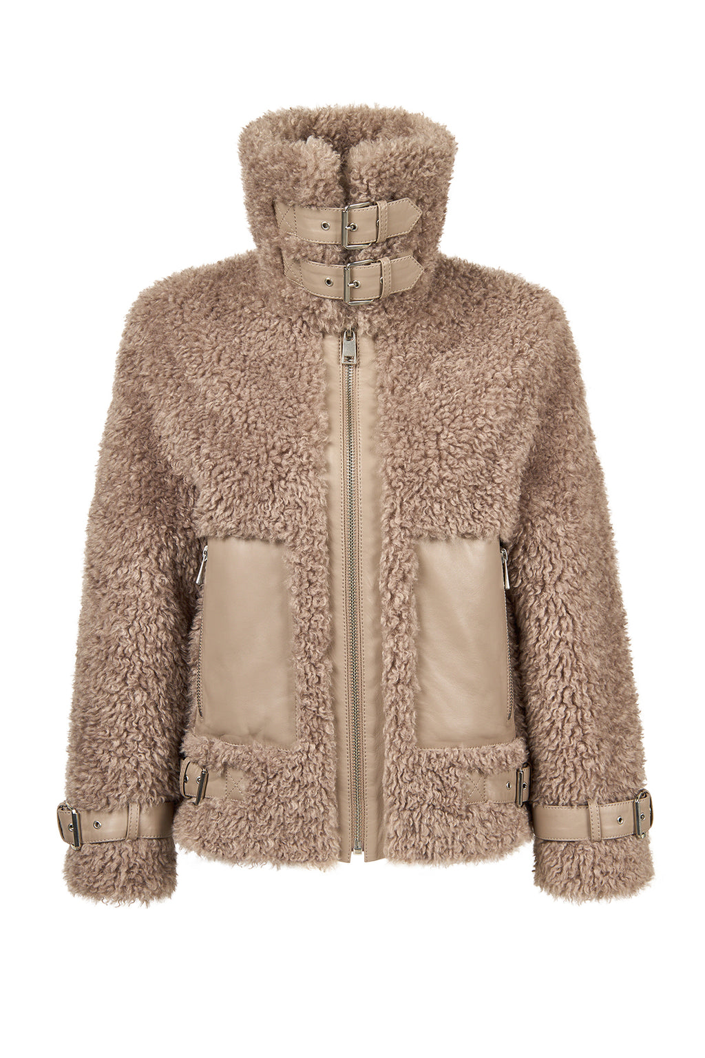Kitzbuhel Kadın Vizon Teddy Mont