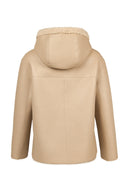 Gardena Kadın Bej Çift Taraflı Teddy Mont | Derimod