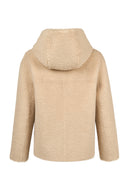 Gardena Kadın Bej Çift Taraflı Teddy Mont | Derimod