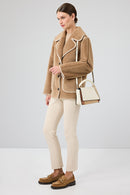 Vald'isere Kadın Camel Teddy Mont | Derimod