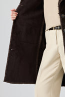 Corvara Kadın Kahverengi Teddy Kaban | Derimod