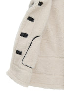 Oslo Kadın Bej Çift Taraflı Teddy Deri Mont | Derimod