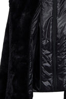 Alaska Kadın Siyah Teddy Kaban | Derimod